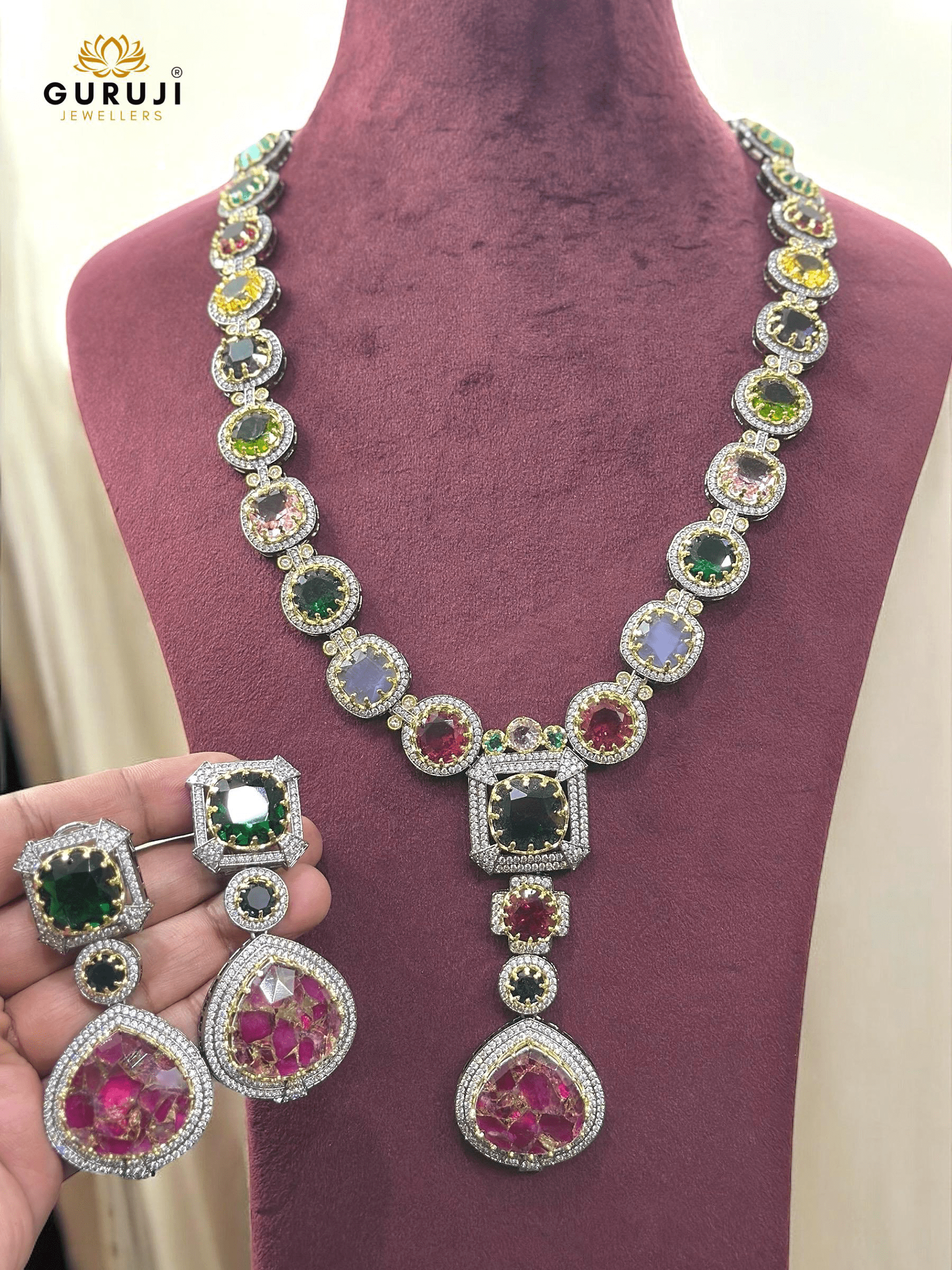 Grace in every gem — Victorian grandeur meets Sabyasachi-inspired elegance.
