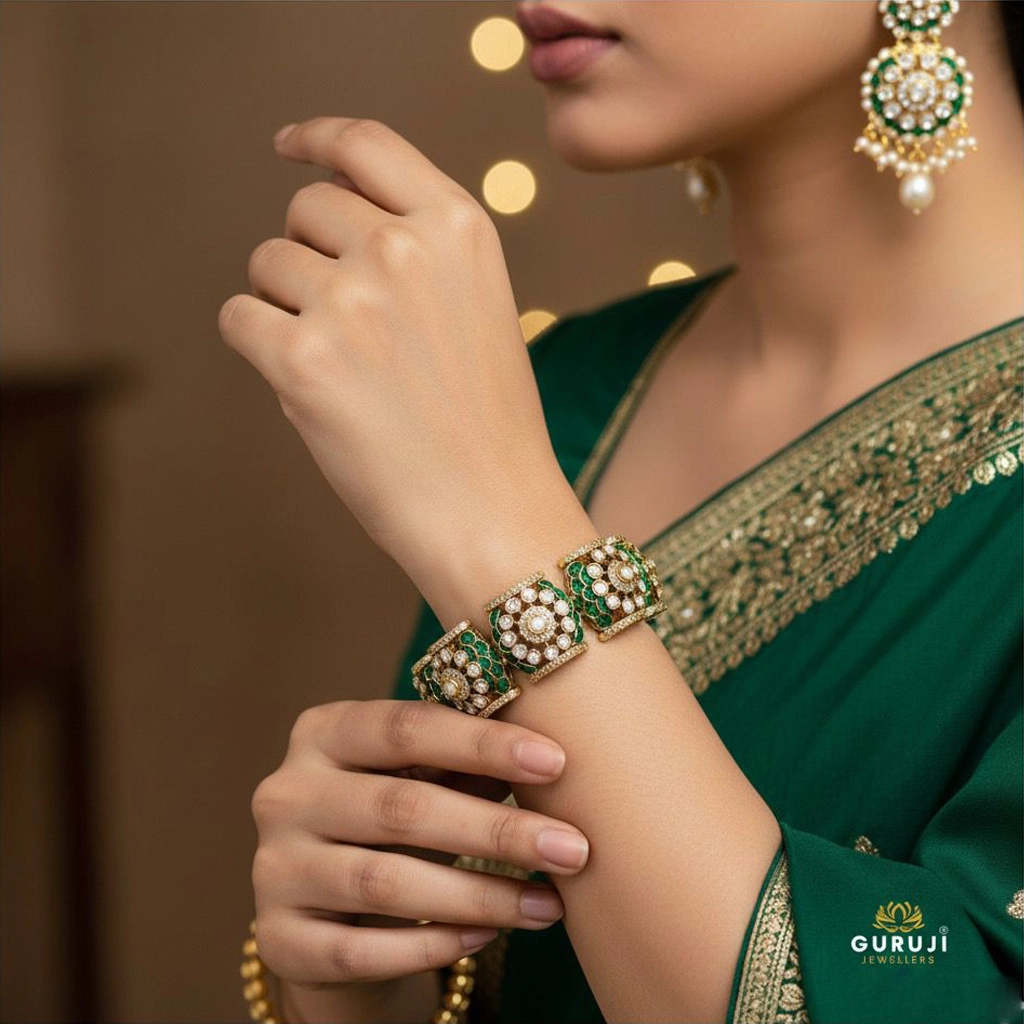Timeless Drape Floral Heirloom Bracelet