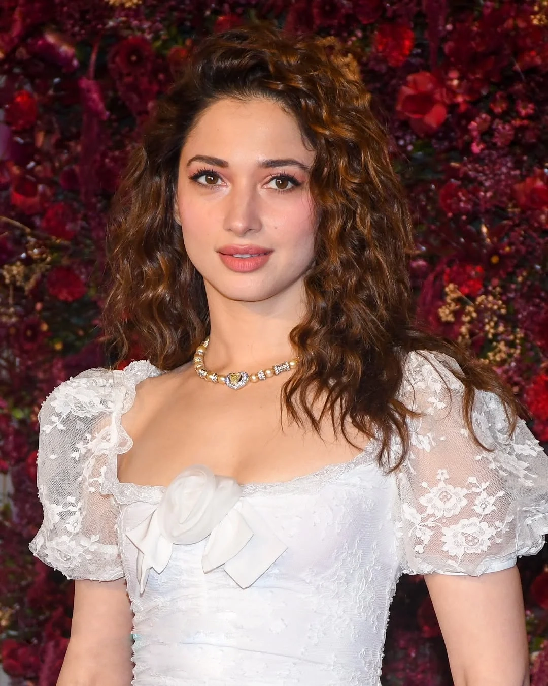 Tamannaah Bhatia’s Iconic Pearl & Heart Diamond Necklace — Gift for Her